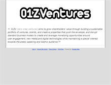 Tablet Screenshot of 01zv.com